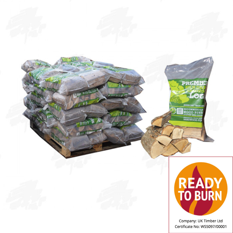 Premier Kiln Dried Hardwood Firewood Single Bags